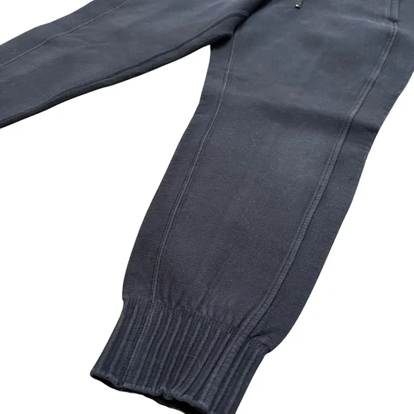 Lululemon NTS‎ Jogger Womens 10 Black Fleece Rib Cuff Athleisure Sweatpants - Image 3