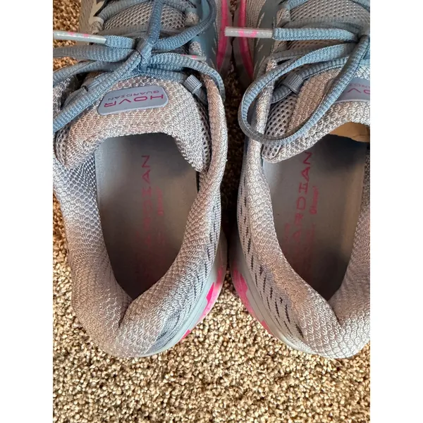 Under Armour HOVR Guardian 2 Womens Gray Pink Running Shoes 3022598-403 Size 12 - Image 7