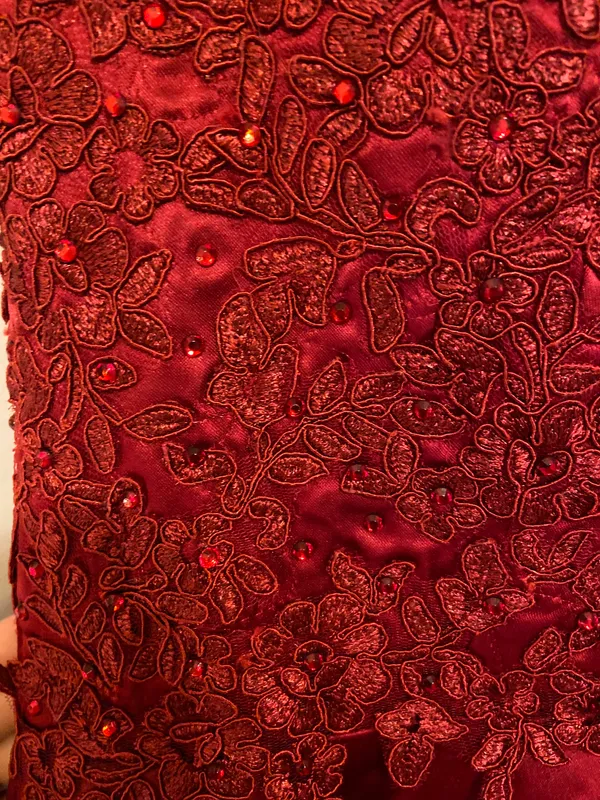 Red Formal Dress - Image 4