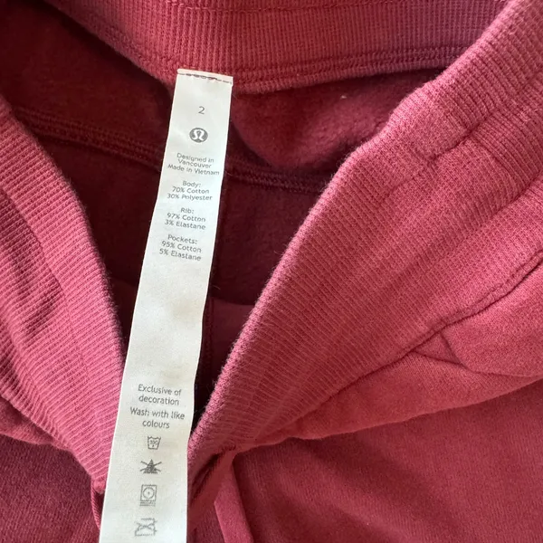Lululemon Scuba High-Rise Jogger Mulled Wine - Image 3