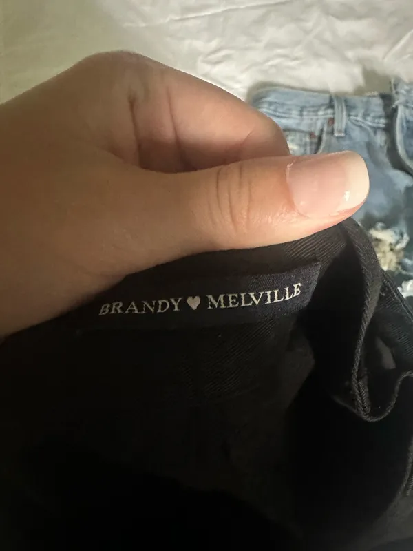 Brandy Melville Cargo Pants Black - Image 3