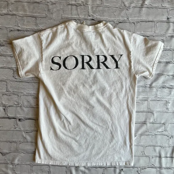 Justin Beiber Purpose Sorry Tour T-Shirt Gildan Size Small Unisex - Image 2