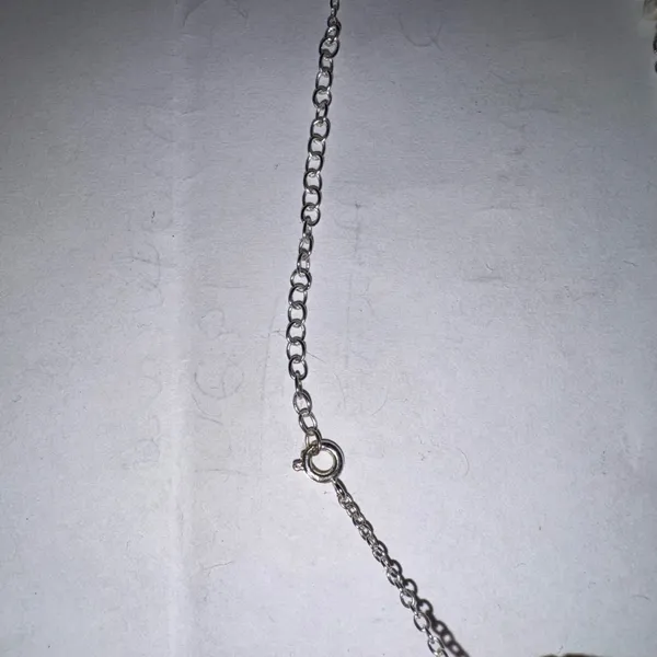 Howlite necklace Silver - Image 4