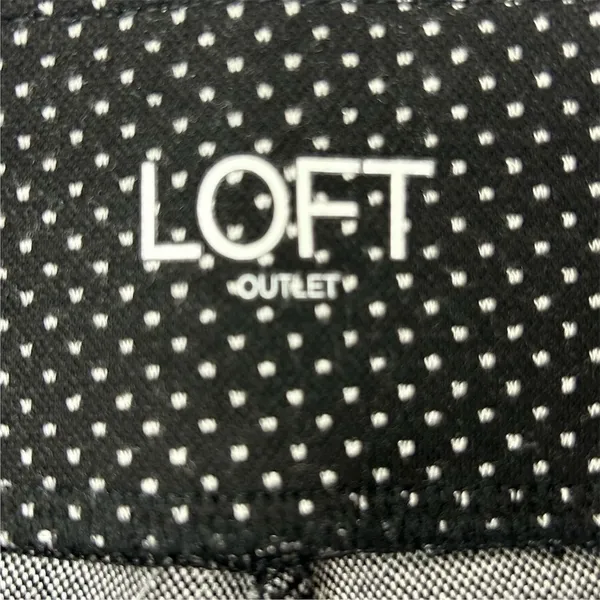LOFT Women's XL Black and‎ White Polka Dot Jegging Pants Stretchy Pull On - Image 4