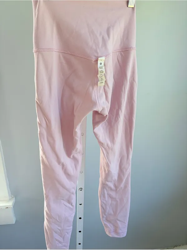 Lululemon Align High-Rise Light Pink Leggings Sz 2 - Image 5