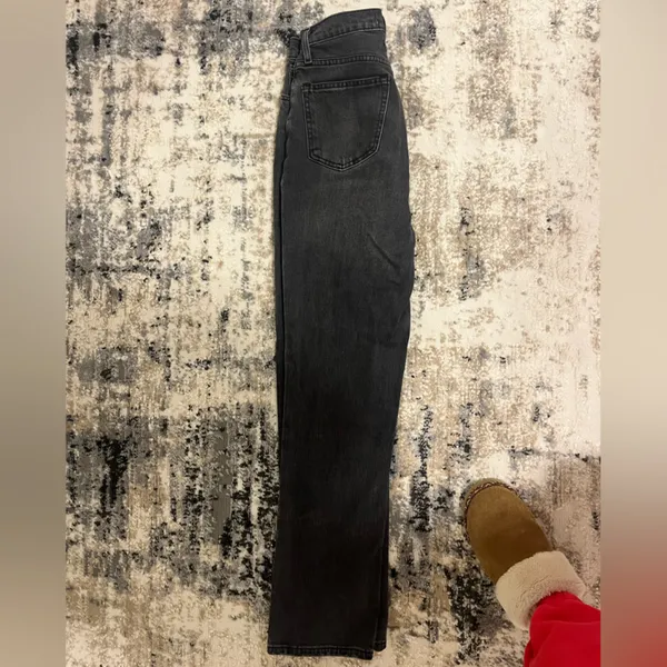 Black Abercrombie High-rise Jeans - Image 2