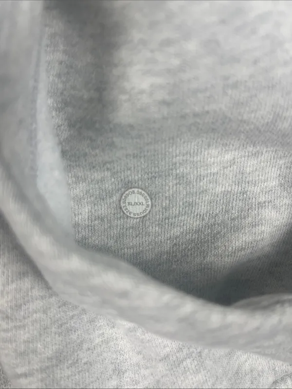 Lululemon Oversized Half-Zip heather gray scuba hoodie Size: XL/XXL - Image 8