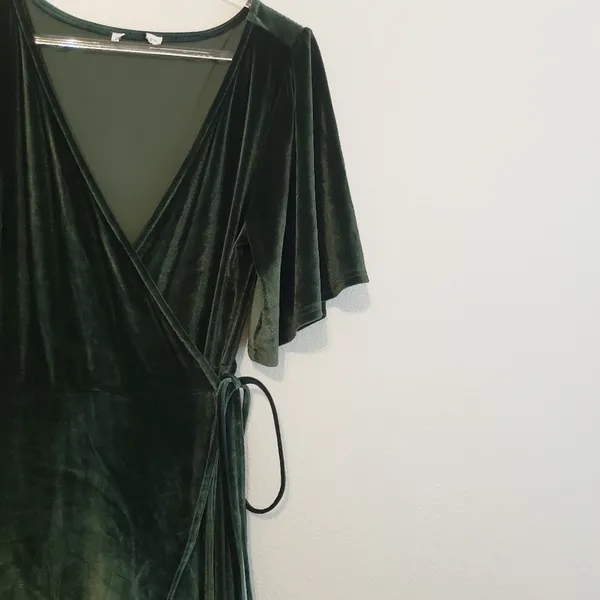 Baltic Born Meghan Velvet Wrap Maxi Dress New Without Tags - Image 5