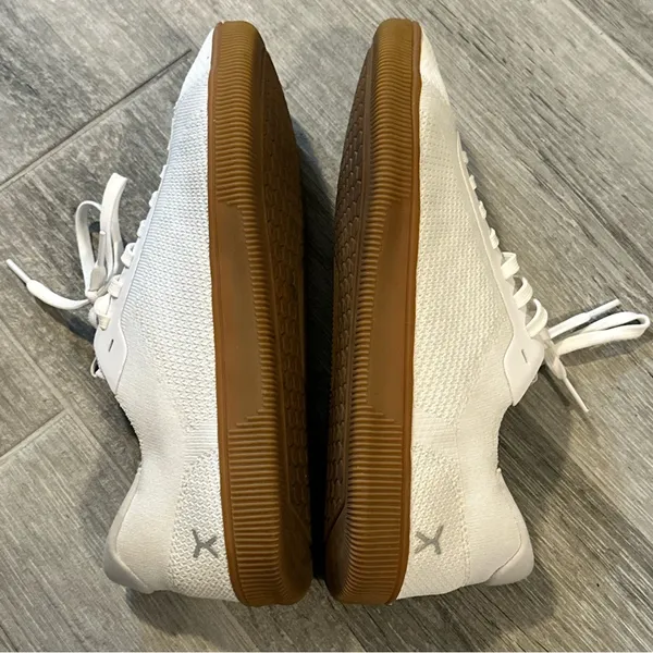 Flux Adapt Trainer Breathable AdaptKnit White And Gum Shoes Men's 10 Women's 11 - Image 4