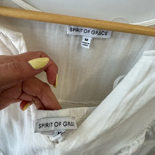 SPIRIT OF GRACE x NORDSTROM‎ Ruffled Midi Sundress Size Medium - Image 9