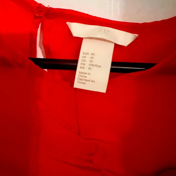 H&M Scarlet Top - Image 2