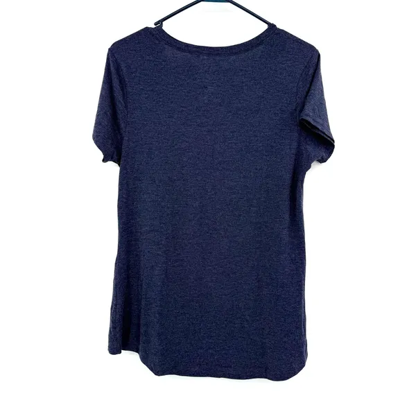 League Size Medium Short Sleeve V Neck Tee T-Shirt Top UVA Virginia Cavaliers - Image 2