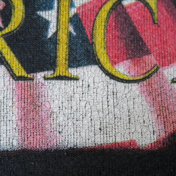 Vintage 90s Tultex American Flag Sweatshirt - Image 4