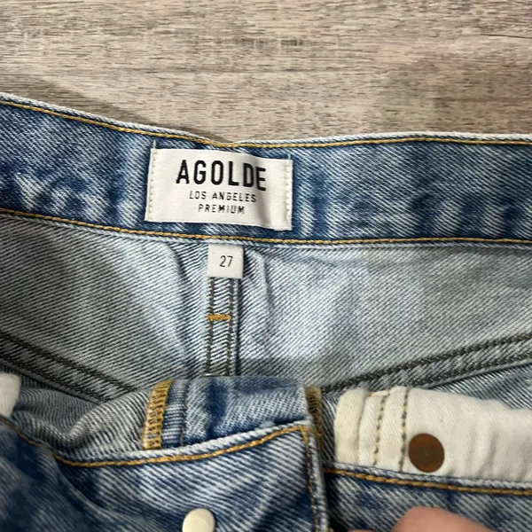 AGOLDE Parker Vintage Cut Off Shorts in Swapmeet - Image 5
