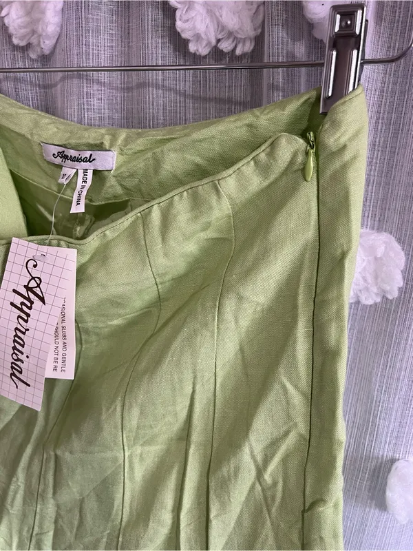 Appraisal Lime Green Women's Midi Skirt - Image 7