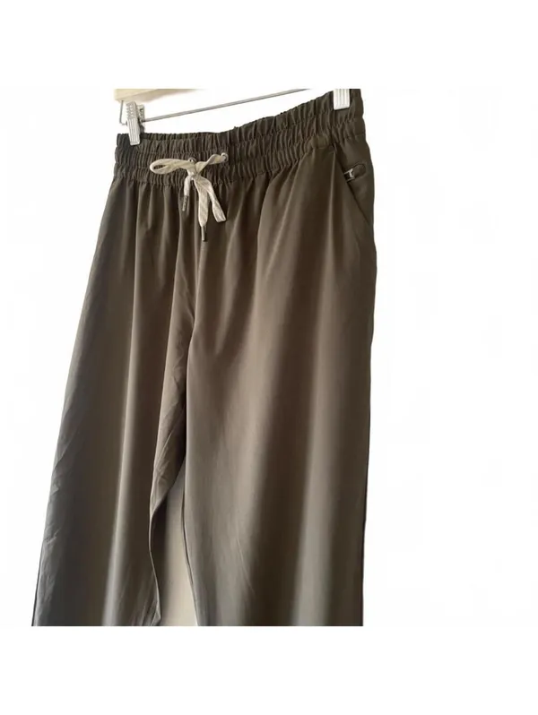 Vuori Weekend Jogger Pants Green 7/8 Women's Size Small - Image 4