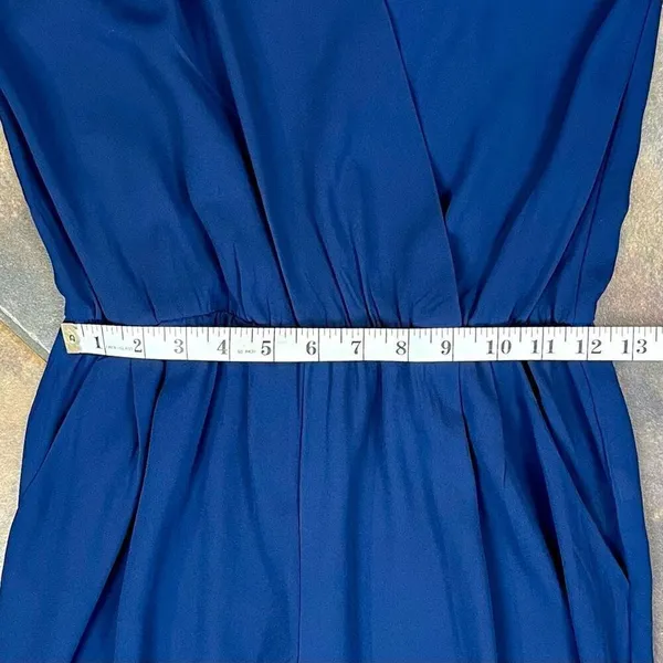 OODT Women’s Blue Wrap Jumpsuit Small - Image 7
