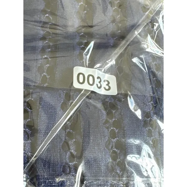 AQUA Navy Blue Lace Fit and Flare Dress Size S - Image 12