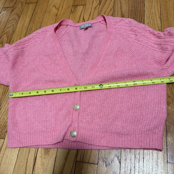 J. Crew Pink Supersoft cropped cable - Image 7