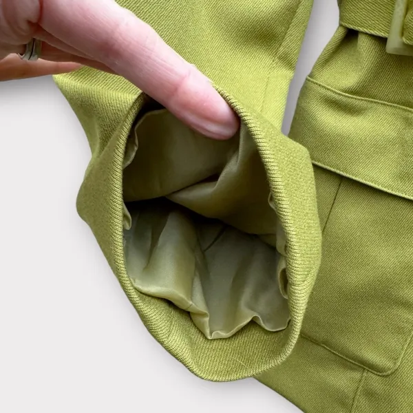 GUESS Collection Chartreuse Belted Blazer - Image 7
