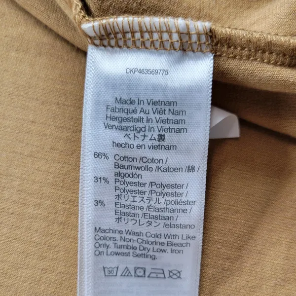 Madewell‎ Redford Womens Corduroy Blazer Jacket Size L Tan Knit Double Breasted - Image 7