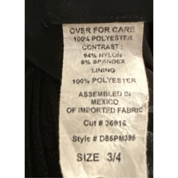 B.‎ Darlin Women's Junior Black Sleeveless Prom, Party, Formal, Wedding Dress - Image 8
