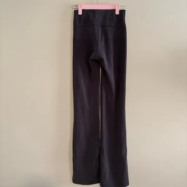 Lululemon Brushed Softstreme Ribbed Zip Flared Pant - Image 4