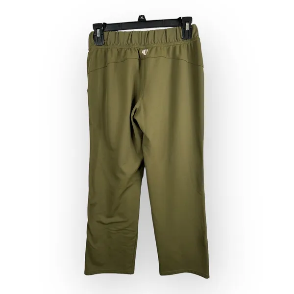 Pearl Izumi Womens size Small Accelerator Soft Shell Running Pants 4349 Green - Image 2