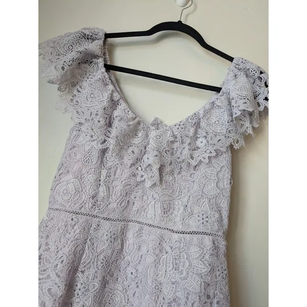 Saylor Dress Women Lilac Purple Adwoa MSRP:$288 Preppy Summer Cocktail Sz Small - Image 4