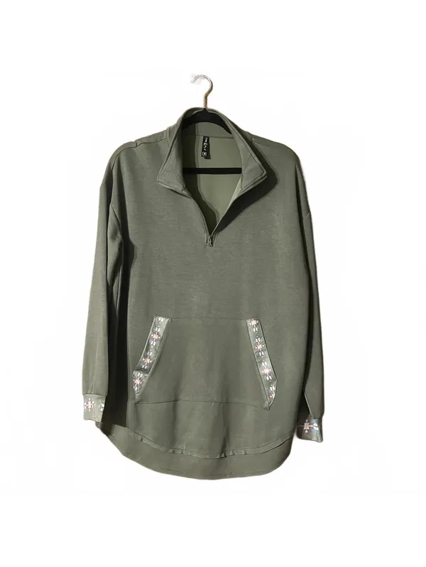 Two Fly Olive Green Half - Image 2