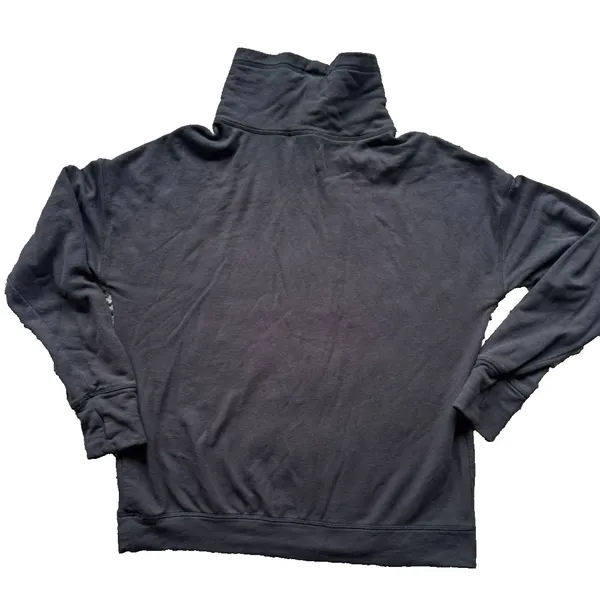 OFFLINE by Aerie Cloud Fleece Oversized Mockneck Sweatshirt Black Size M - Image 2