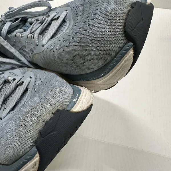 Hoka One‎ One Arahi 5 Running Shoes Womens Size 9.5 Blue Mesh Stability Sneakers - Image 13