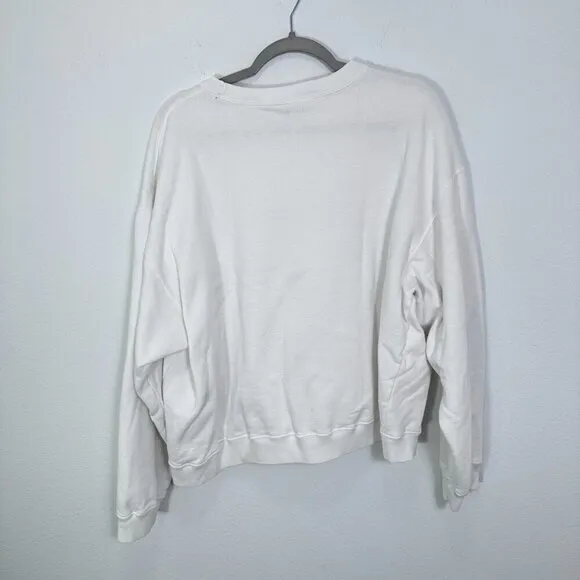 Vintage 90s Tommy Hilfiger Logo Crewneck‎ Sweatshirt Hilfiger Athletics Sporty - Image 2