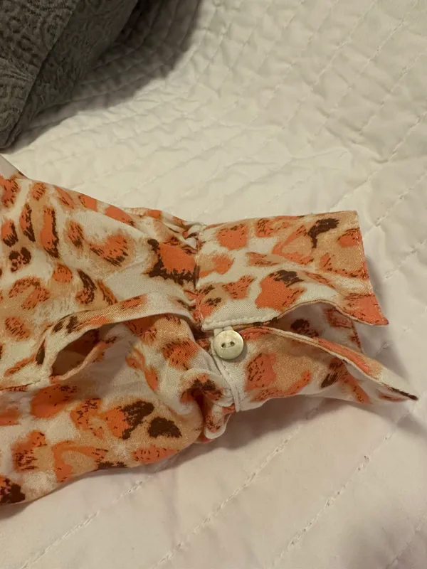Boutique Dress Orange Size M - Image 6