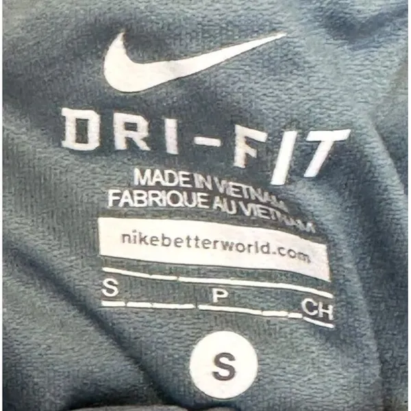 Nike Women's Short Dri-Fit Lined Striped Athletic Drawstring‎ White/Grey Small - Image 5