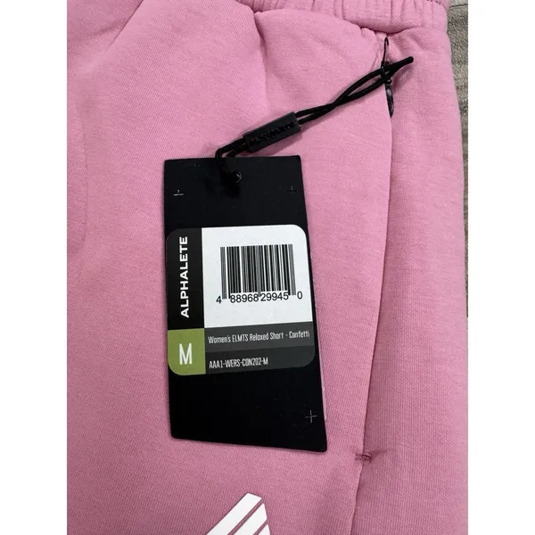 Alphalete Woman’s ELMTS Relaxed Short - Confetti Size Medium - Image 10