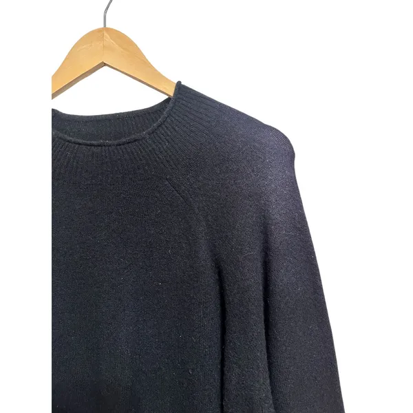J.Crew Rollneck sweater Supersoft yarn Black‎ Merino Wool Alpaca size 2X #BD613 - Image 2