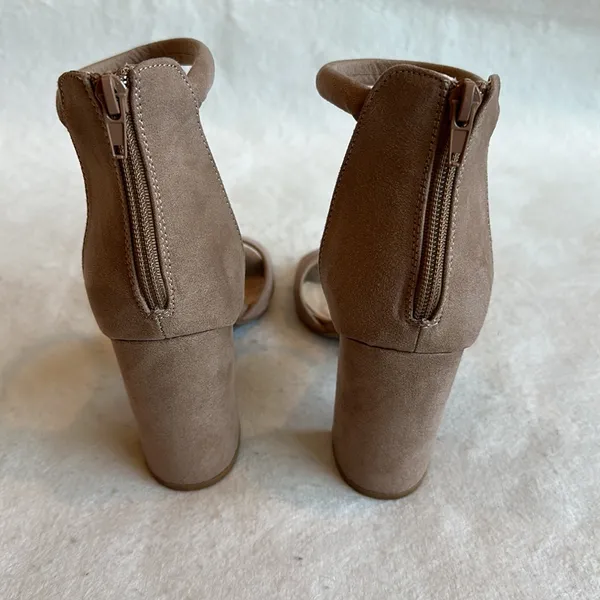 Lulu’s Faux Suede Ankle Strap High Heel Sandals - Image 6