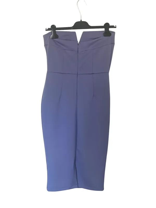 VENUS Strapless Lavender Sheath Dress - Image 5