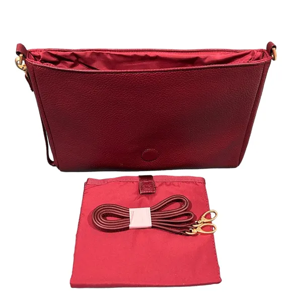 Freshly Picked Classic Crossbody Diaper Bag Burgundy - Image 5