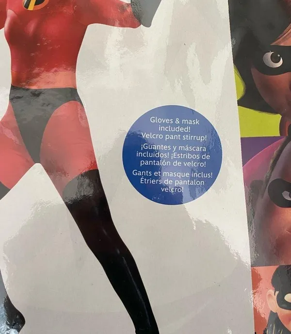 NWT $89.99 Mrs.Incredible BDYST Size M Women's Costume - Image 3