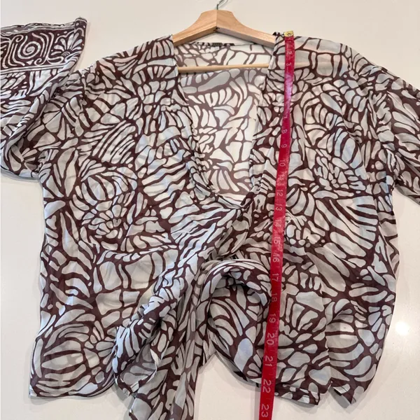 Young Fabulous and Broke Kimono‎ Wrap Cover Up Size Small - Image 8