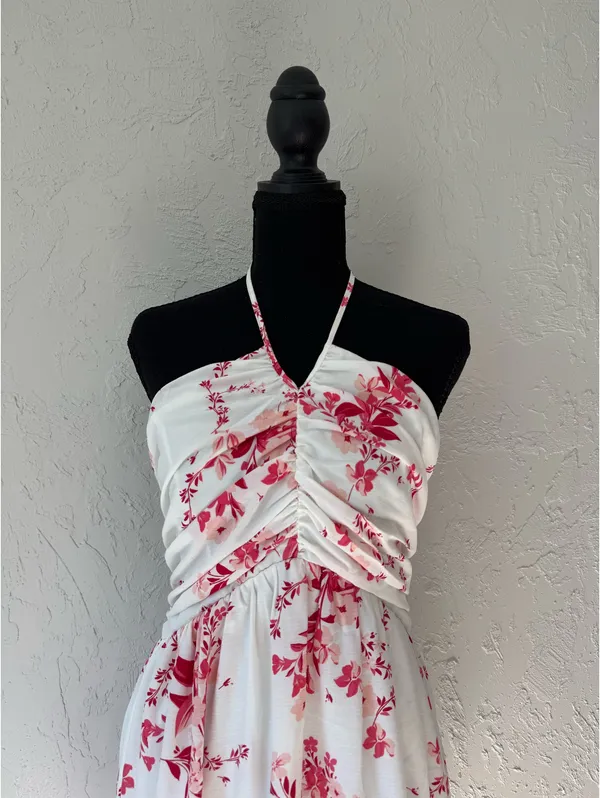Francesca’s halter floral dress - Image 3