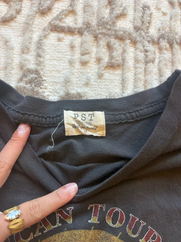 Graphic shirt Black Size M - Image 2