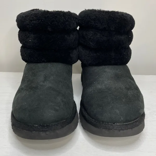 UGG Fluff Mini Quilted Bootie Sz 38 EU, US 7.5 - Image 3