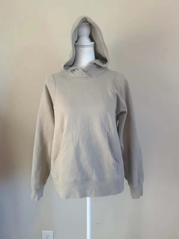 Lululemon Loungeful Hoodie Riverstone women's size 8 - Image 7