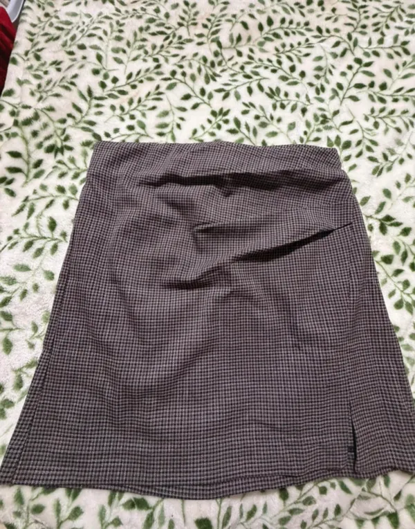 Mango houndstooth mini skirt - Image 2