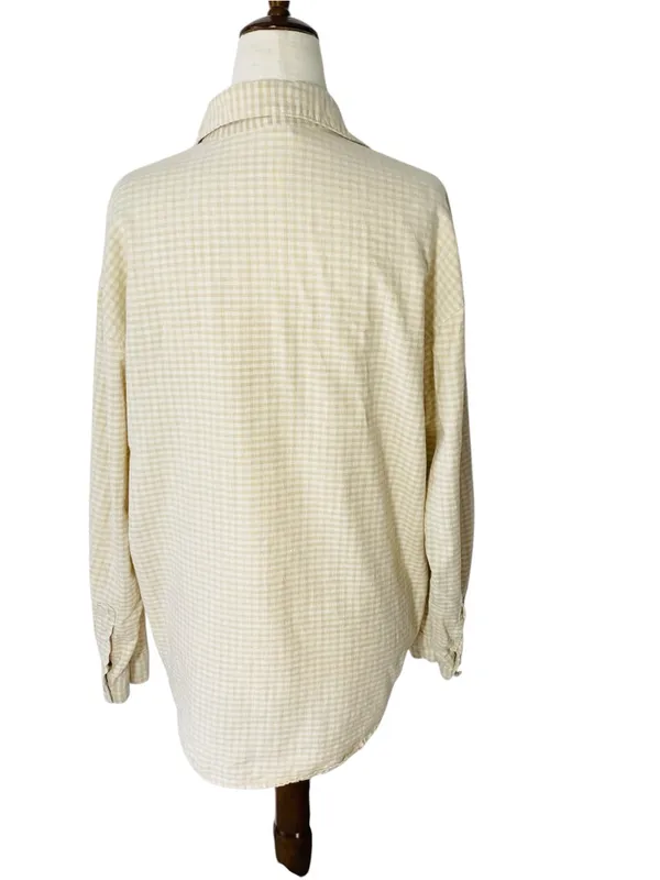 VINTAGE MAGGIE & MAX Embroidered Fall Leaves Shirt - Image 7