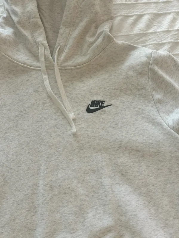 White Nike Hoodie Women’s - Image 2