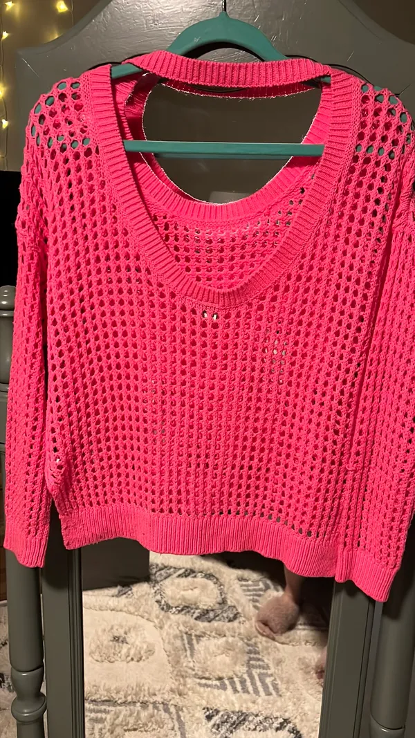 Roxy Crochet Sweater - Image 2